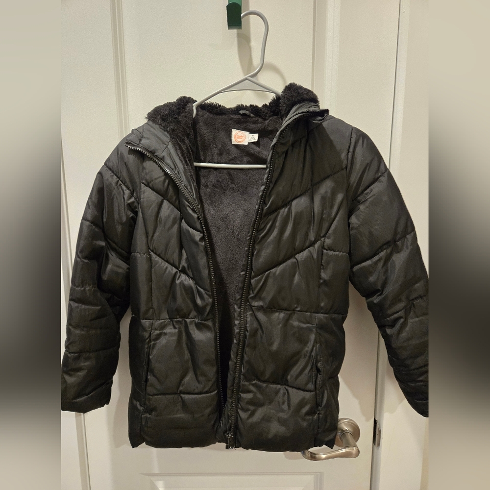 Wonder Nation Charcoal Puffer Jacket
